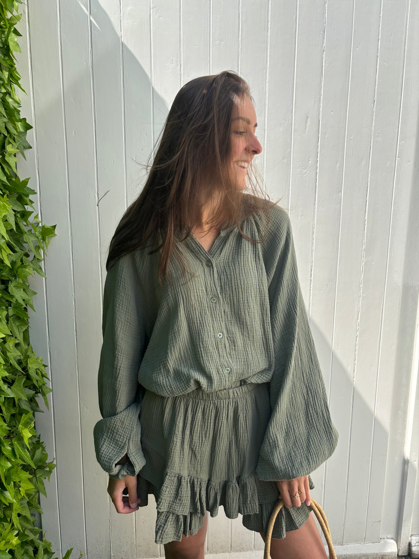 Jane set - olijfgroen