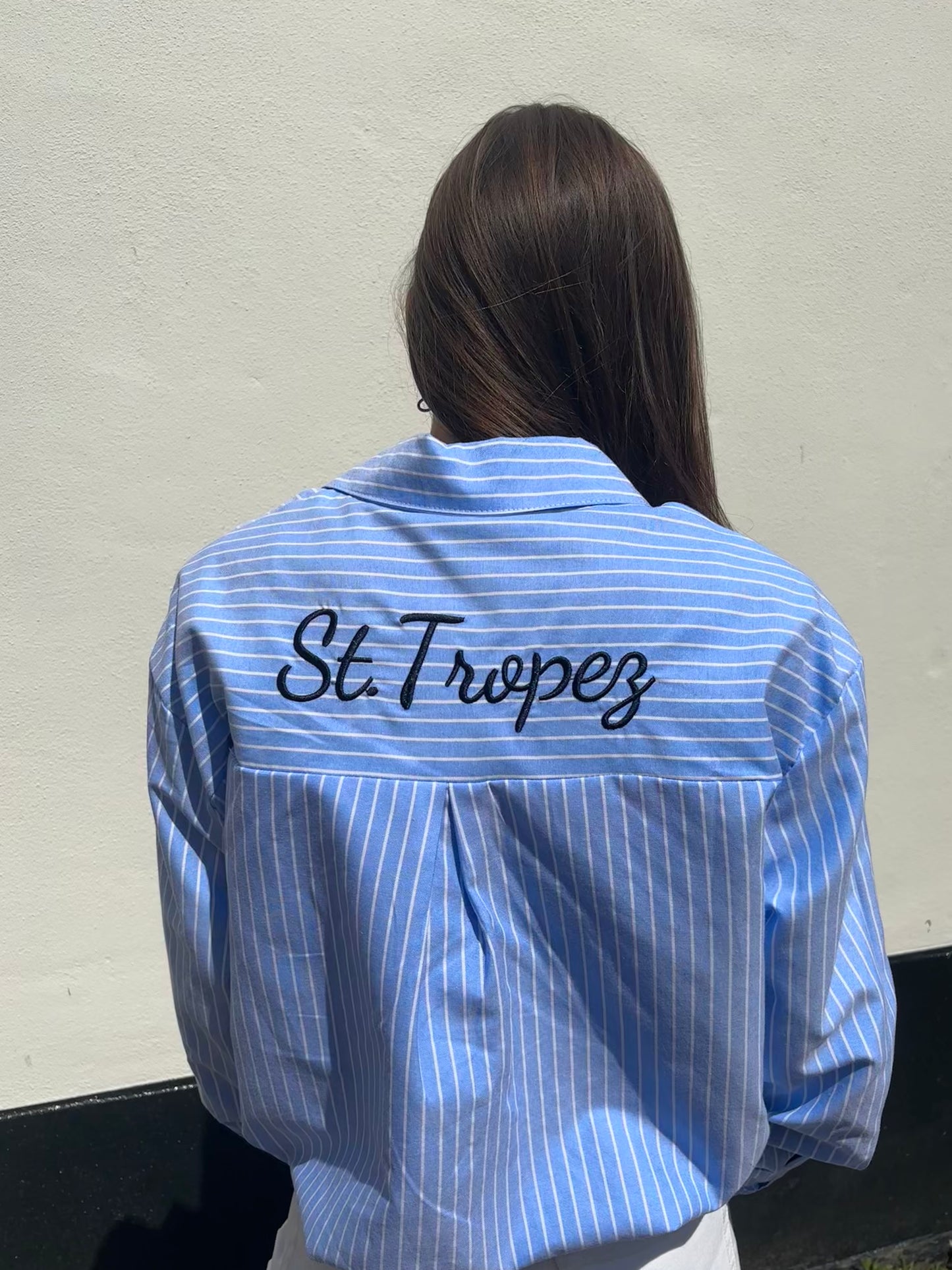 St. Tropez blouse - blauw