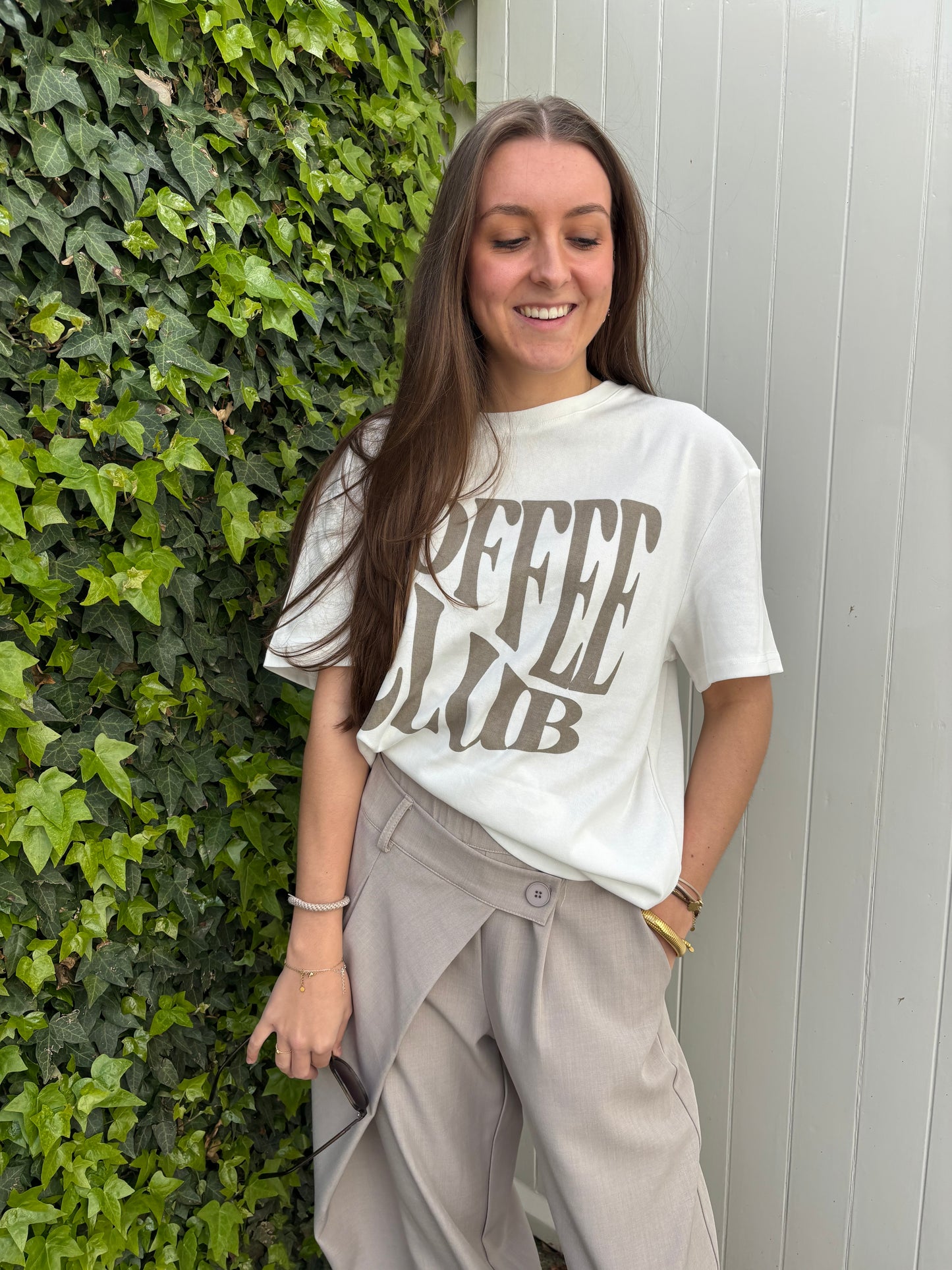 Ambika shirt coffee - taupe