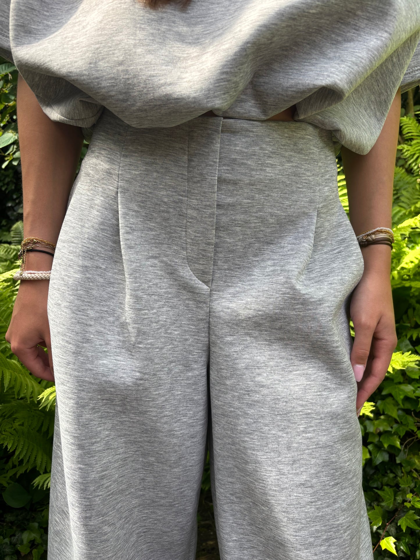Comfy two piece set - grijs