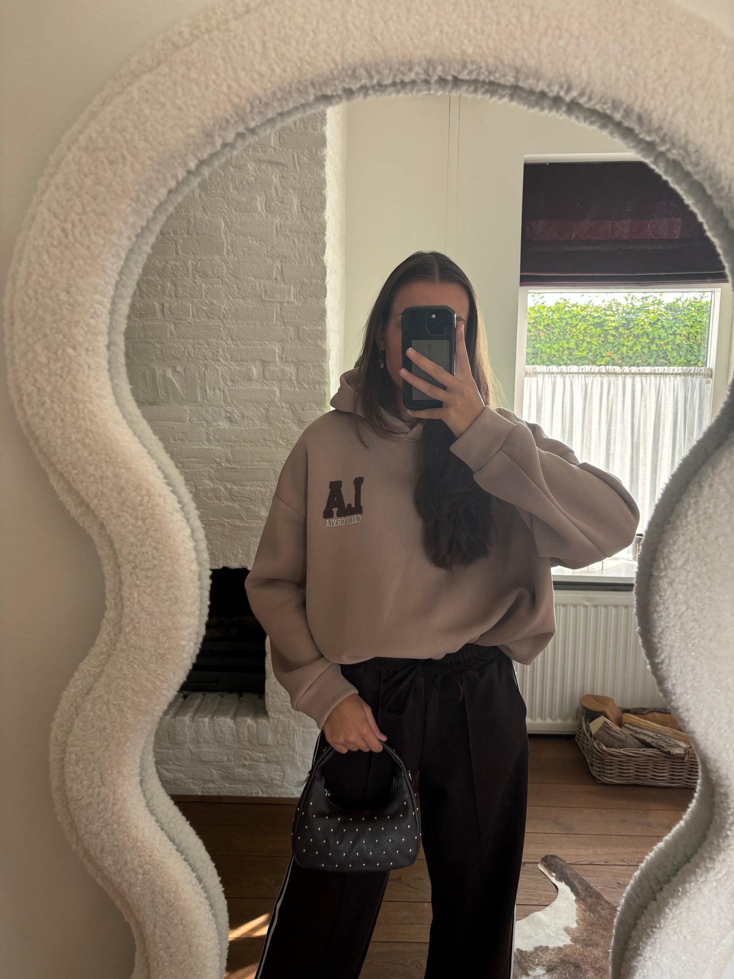LA hoodie - taupe