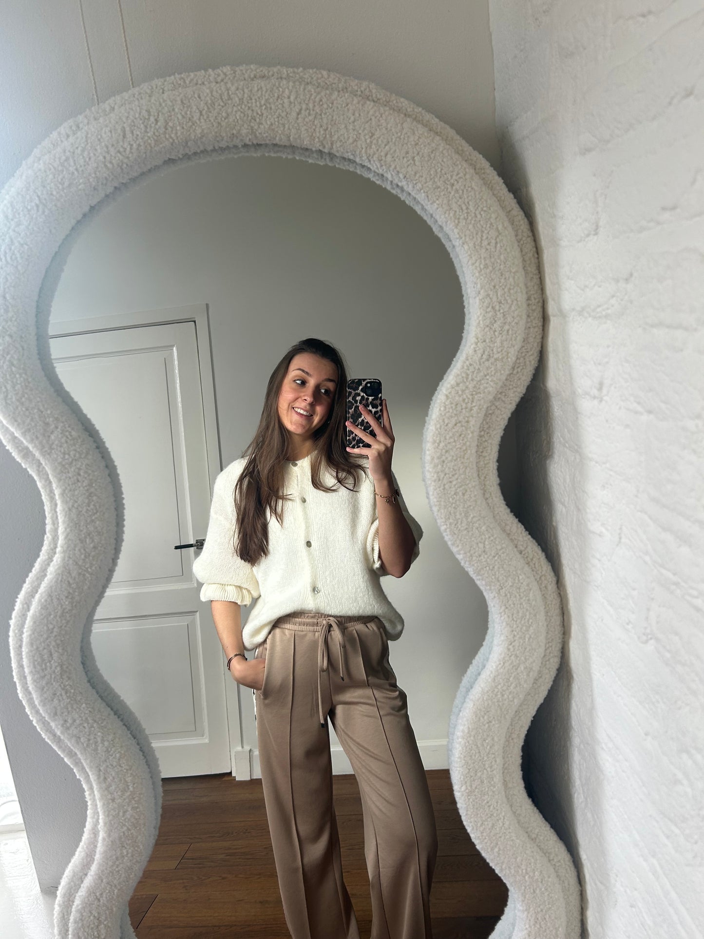 Lea cardigan - ecru
