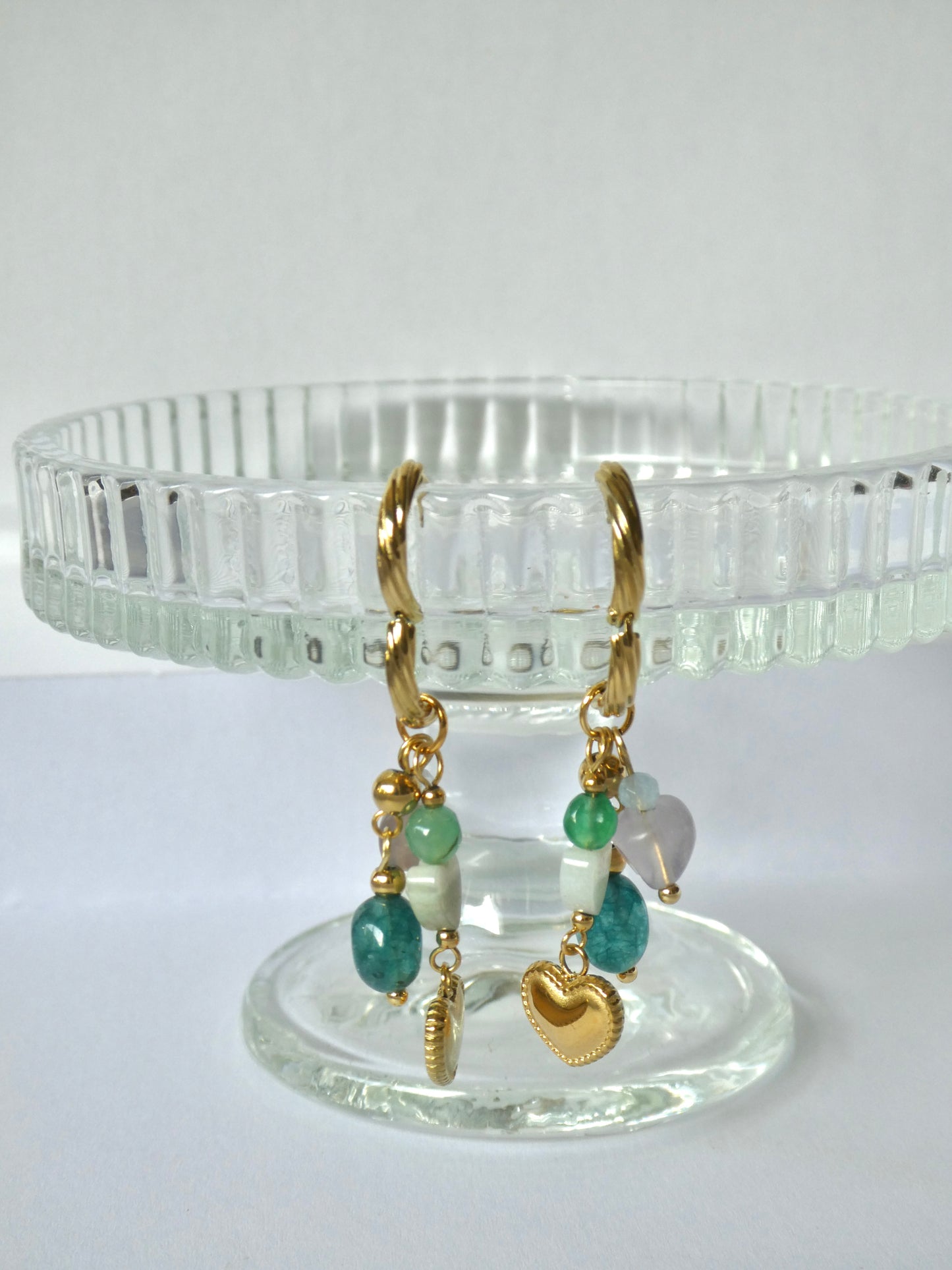 Oorbellen ocean blue
