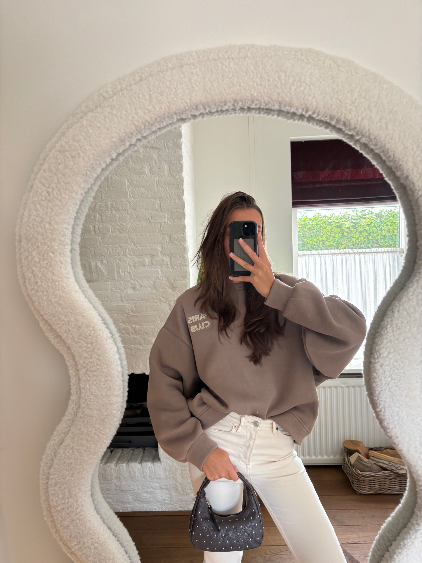 Paris club sweater - taupe