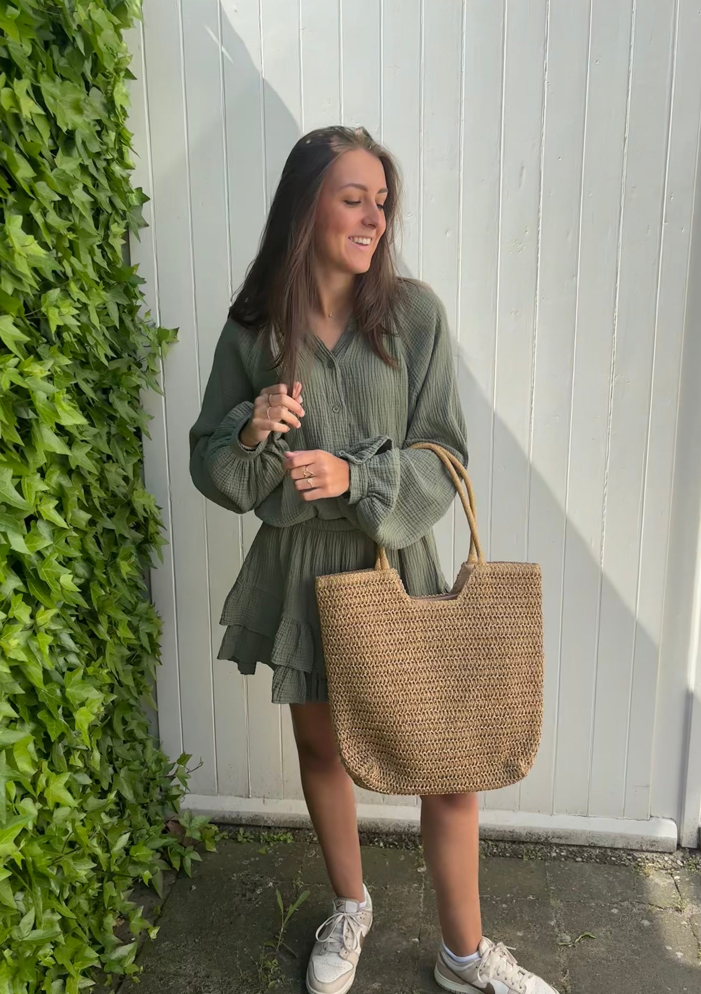 Jane set - olijfgroen