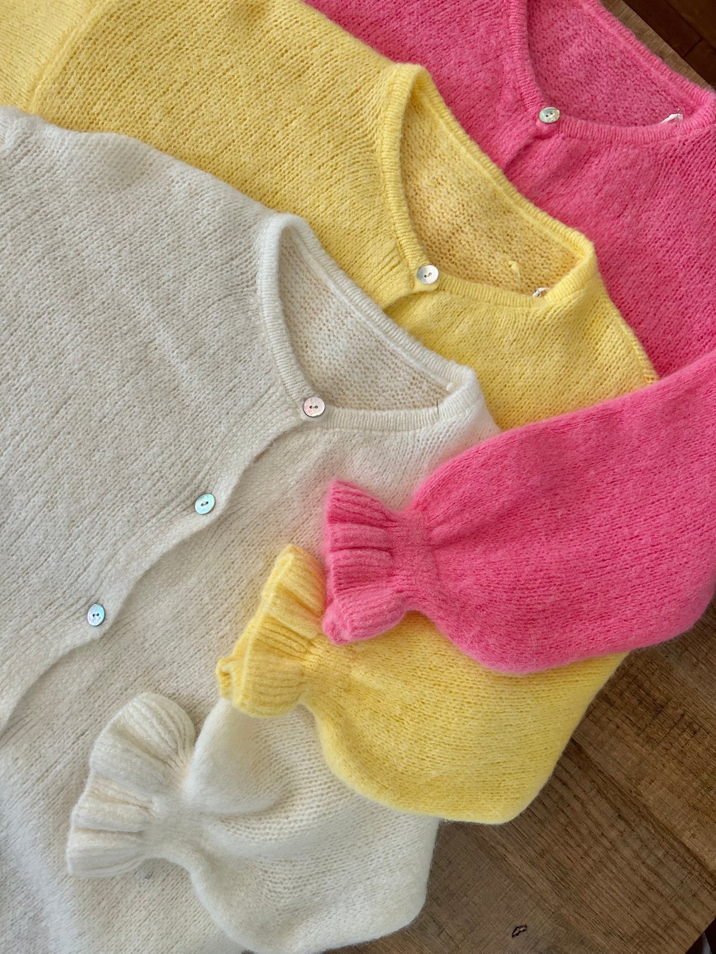 Lea cardigan - ecru