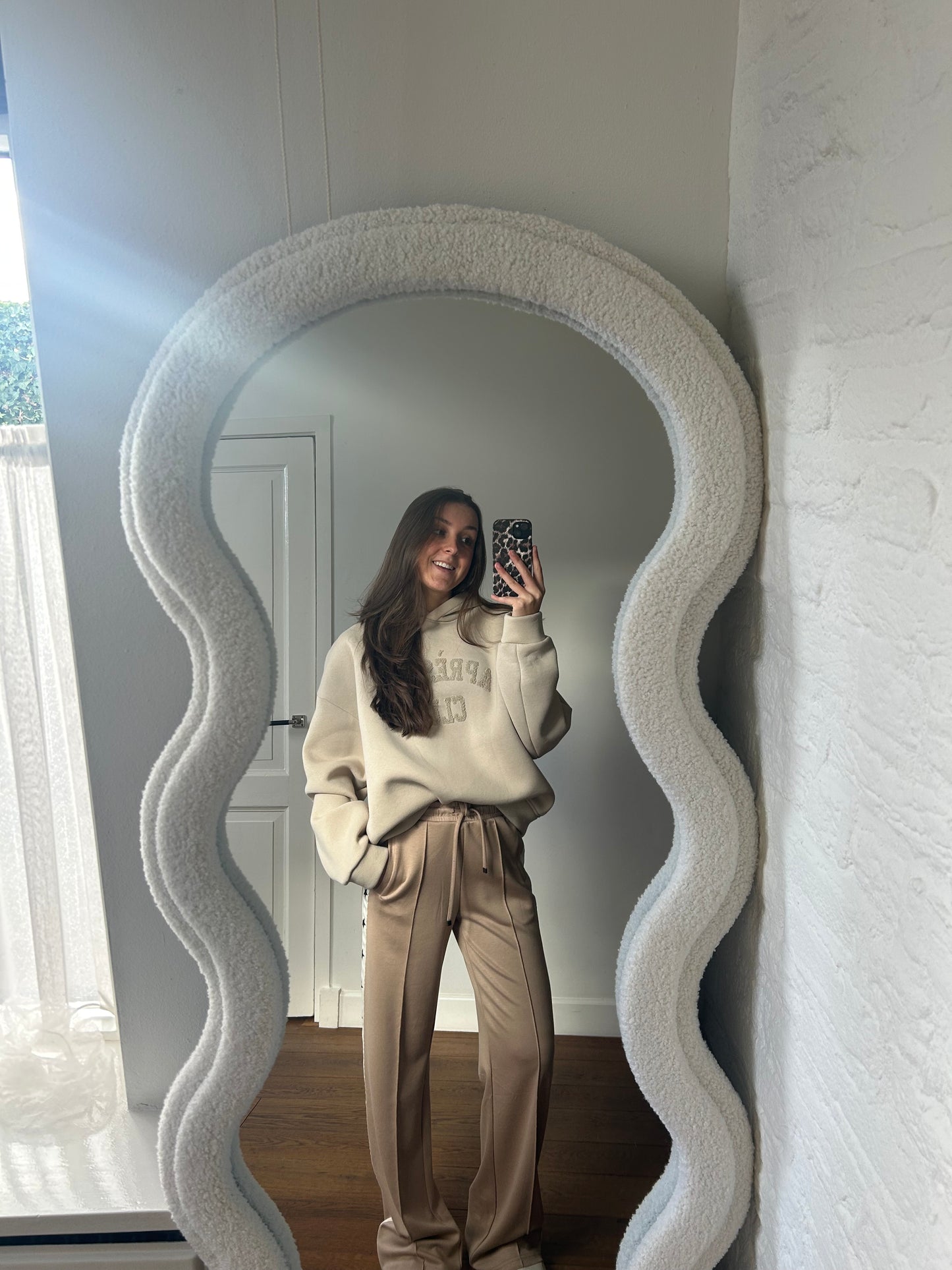 Hoodie après ski - beige