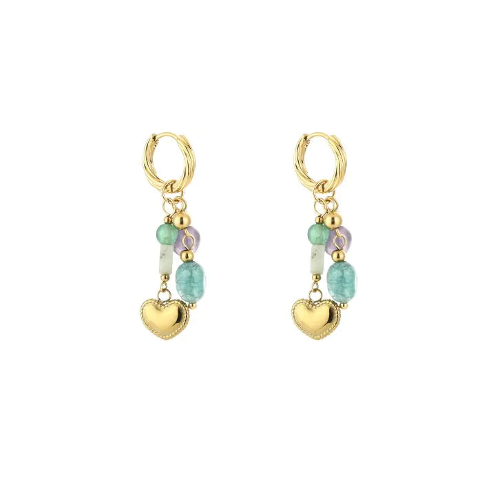 Oorbellen ocean blue