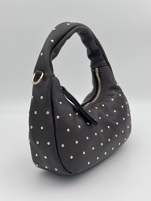 Tas studs - donkerbruin