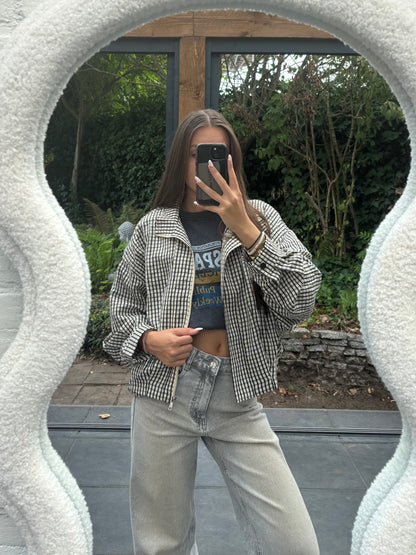 Vintage shirt - denim blauw