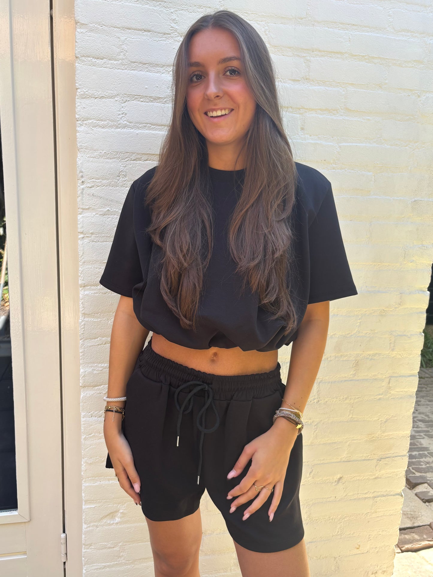 Two piece set - zwart