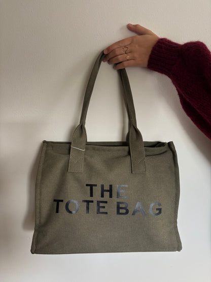 Tote Bag Shopper - olijfgroen