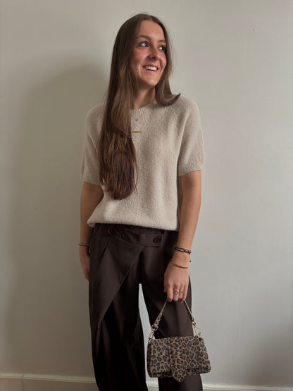 Soft wool knit – beige