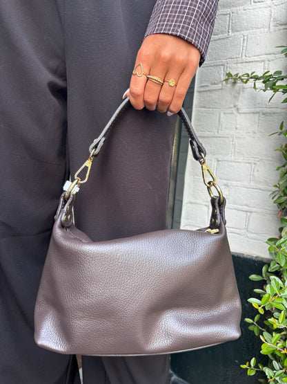 Leren tas - bruin