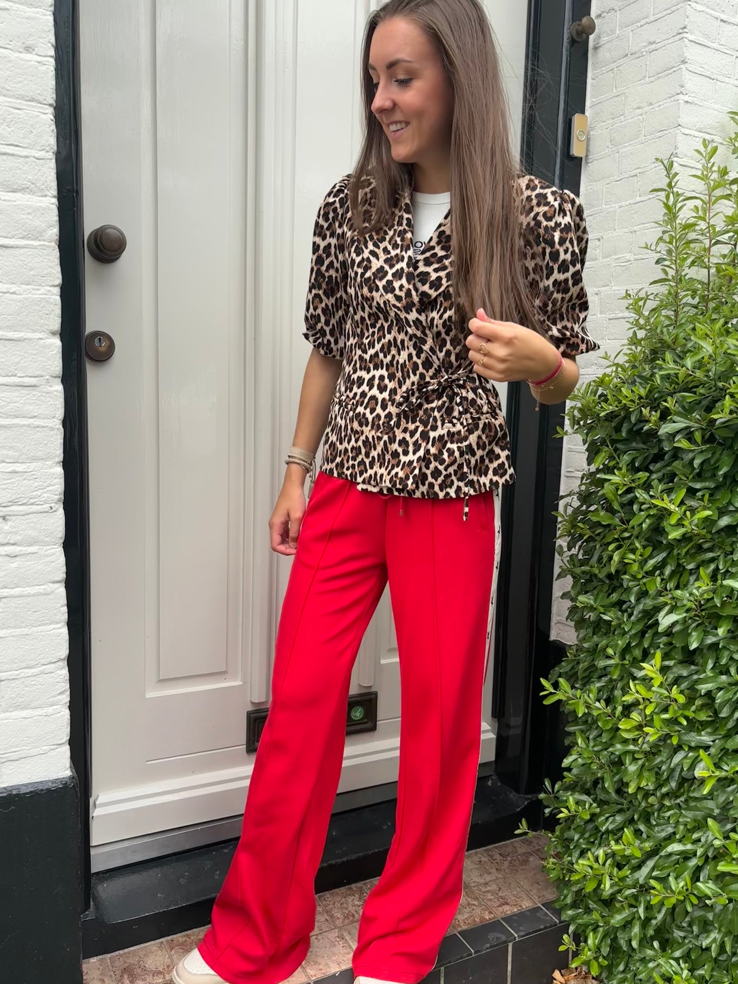 Ambika star pants - rood