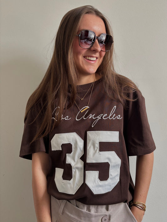 Ambika baseball tee - bruin