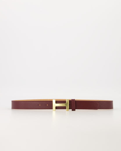 Hera riem - bordeaux rood