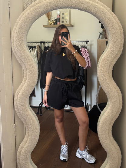 Two piece set - zwart