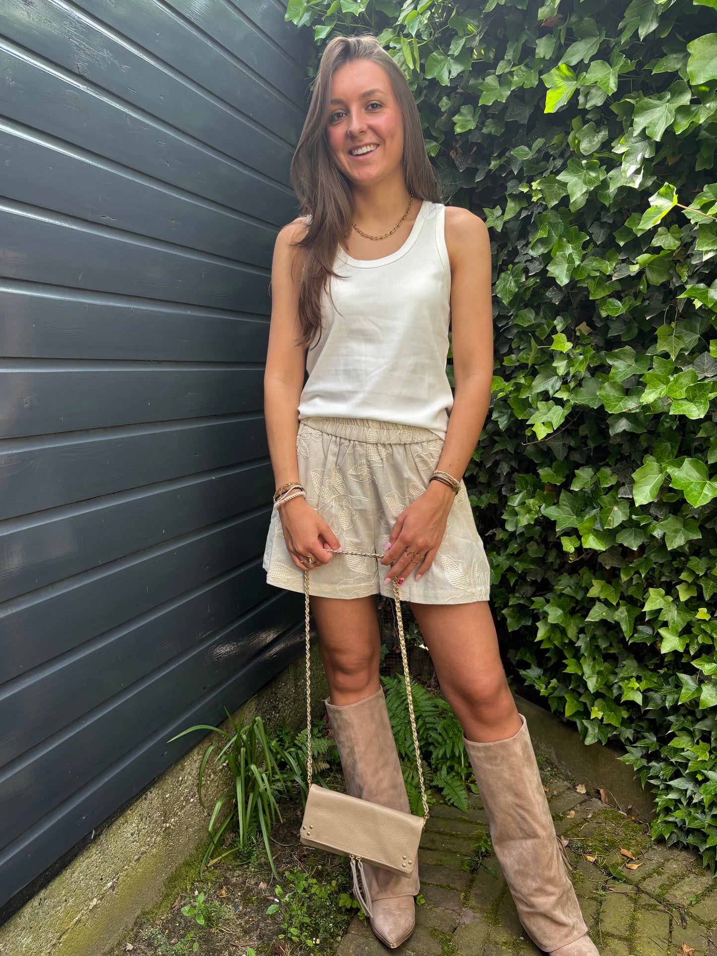 Bohemian short - beige