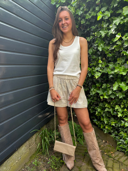 Bohemian short - beige