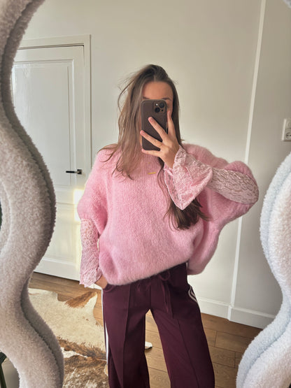 Ambika comfy knit - roze