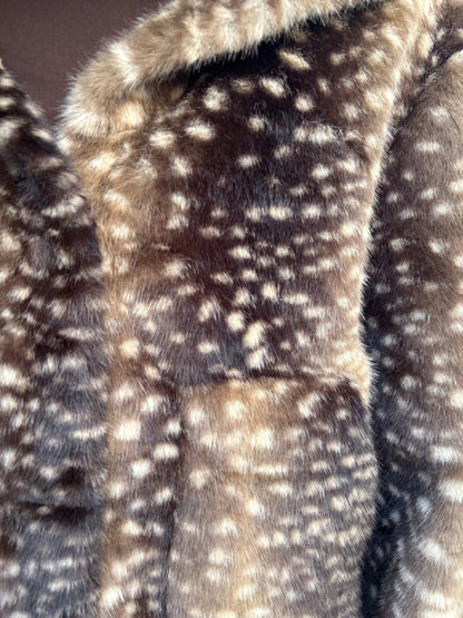Bambi faux fur jacket - bruin
