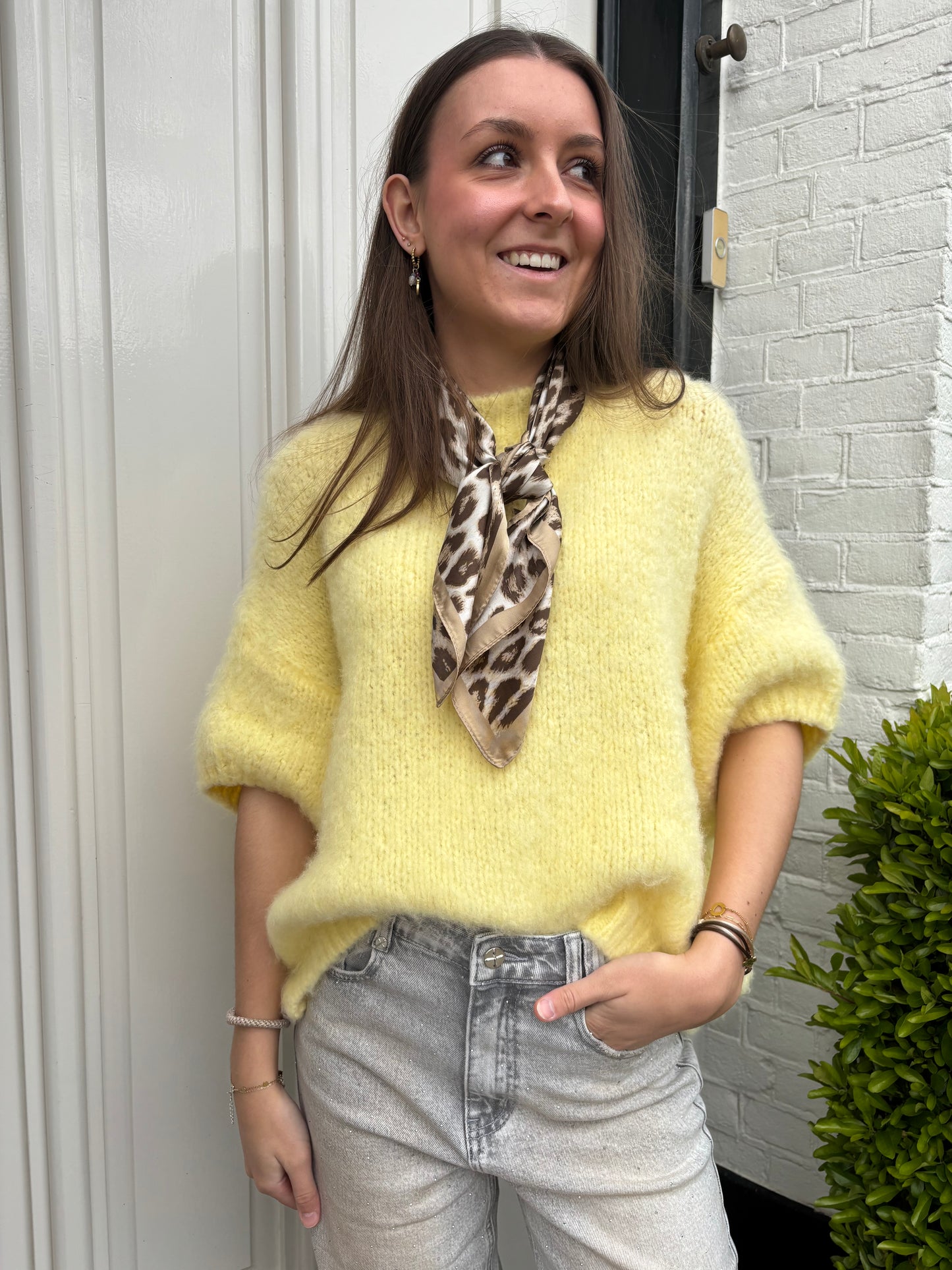 Ambika comfy knit - geel
