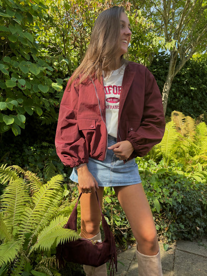 Ambika Bomberjack - burgundy