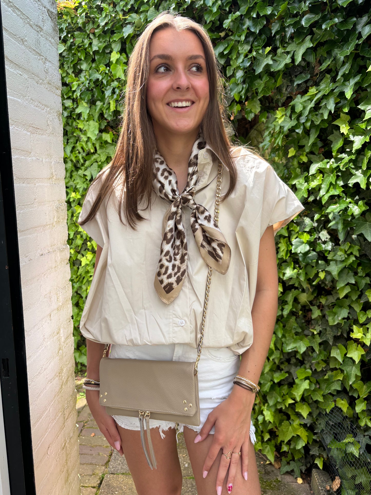 Ambika ballon blouse - beige