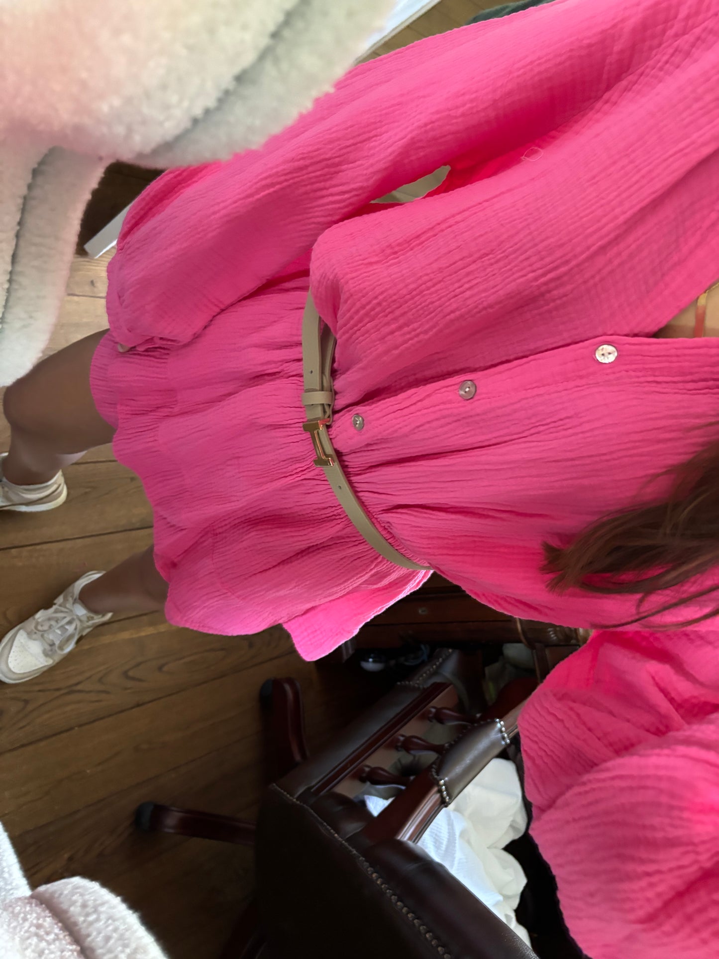 Liv playsuit - donkerroze