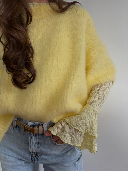 Ambika comfy knit - geel