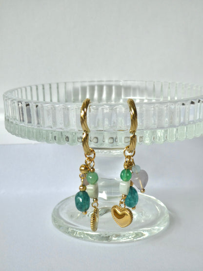 Oorbellen ocean blue