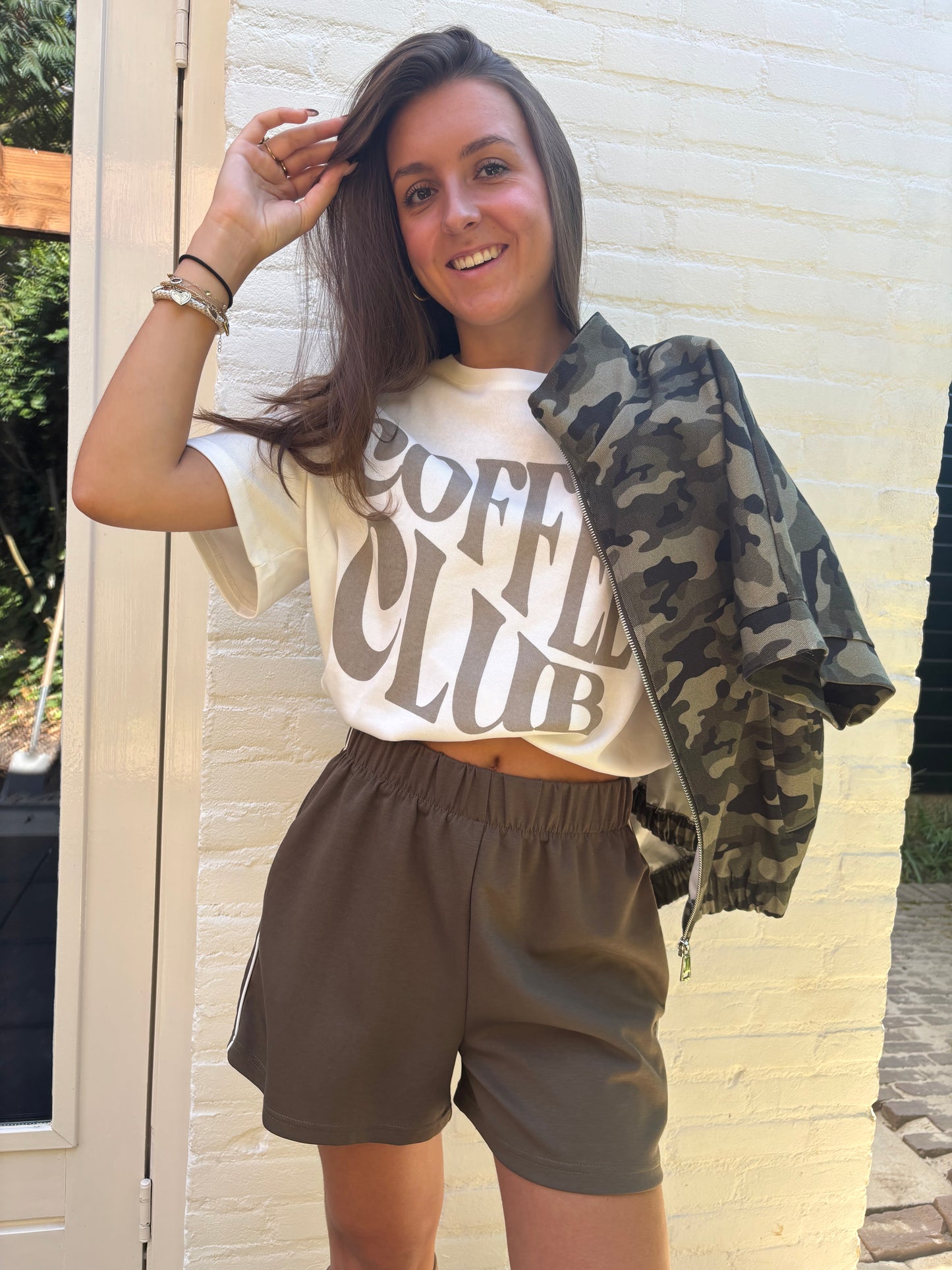 Ambika shirt coffee - taupe