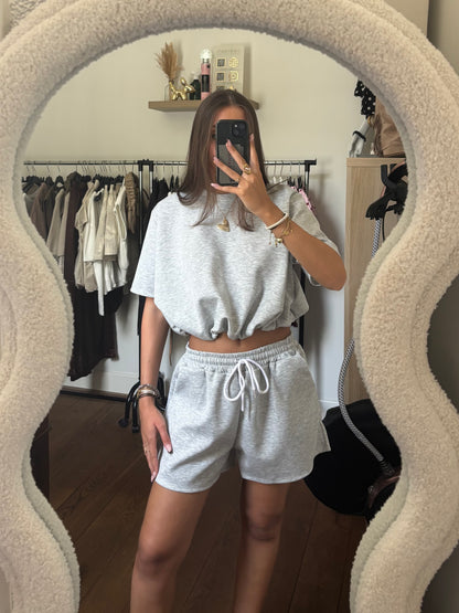 Two piece set - grijs