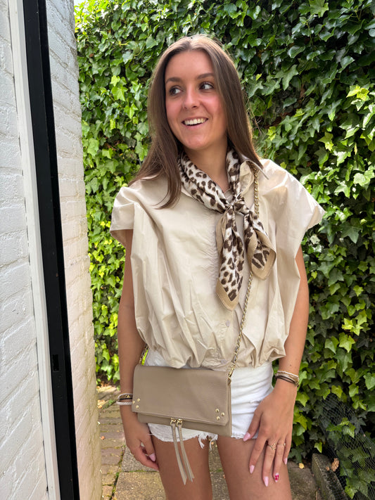 Ambika ballon blouse - beige