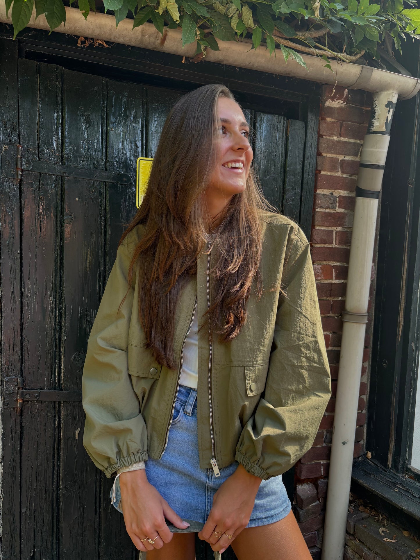 Ambika Bomberjack - olijfgroen