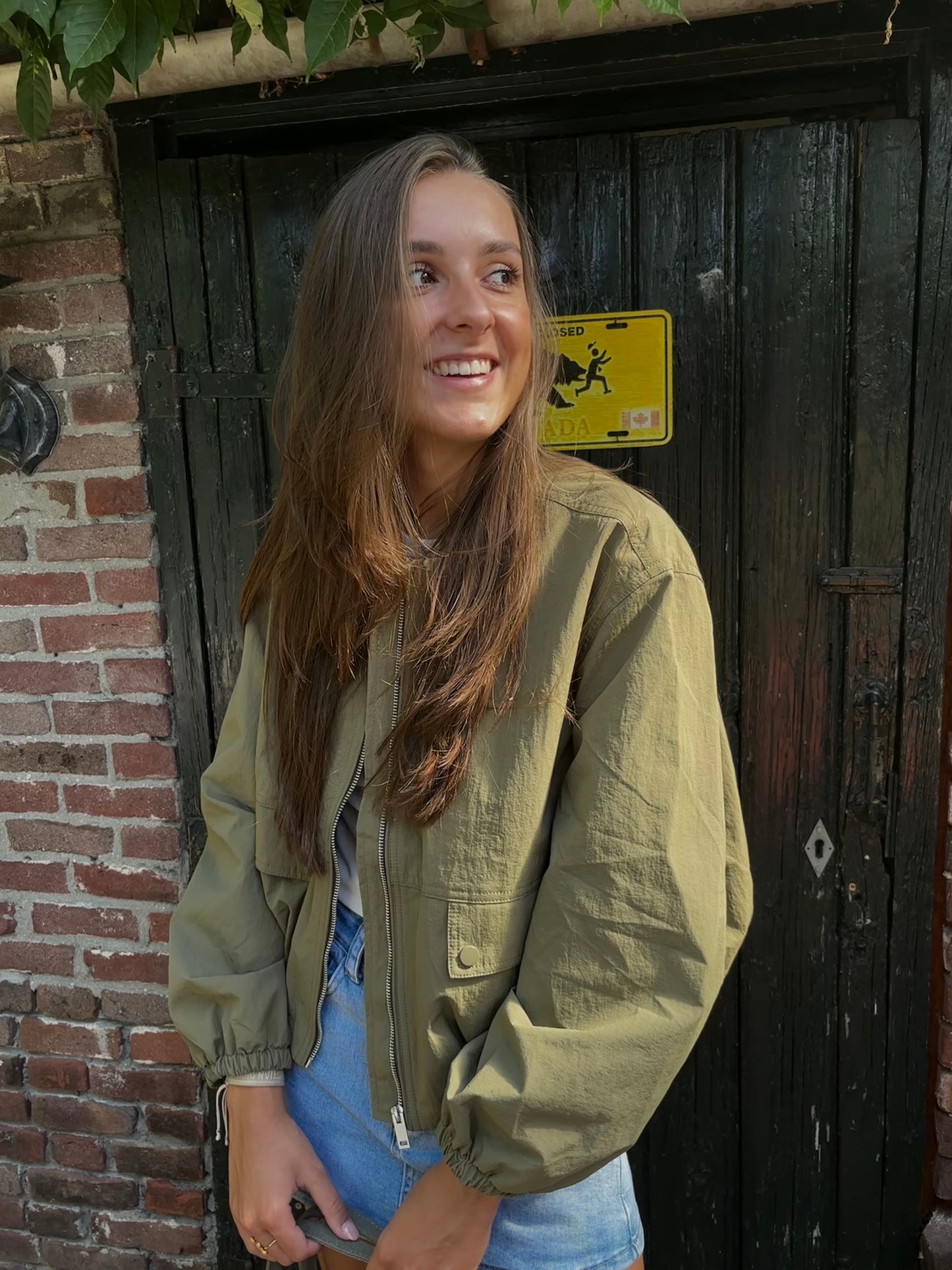 Ambika Bomberjack - olijfgroen