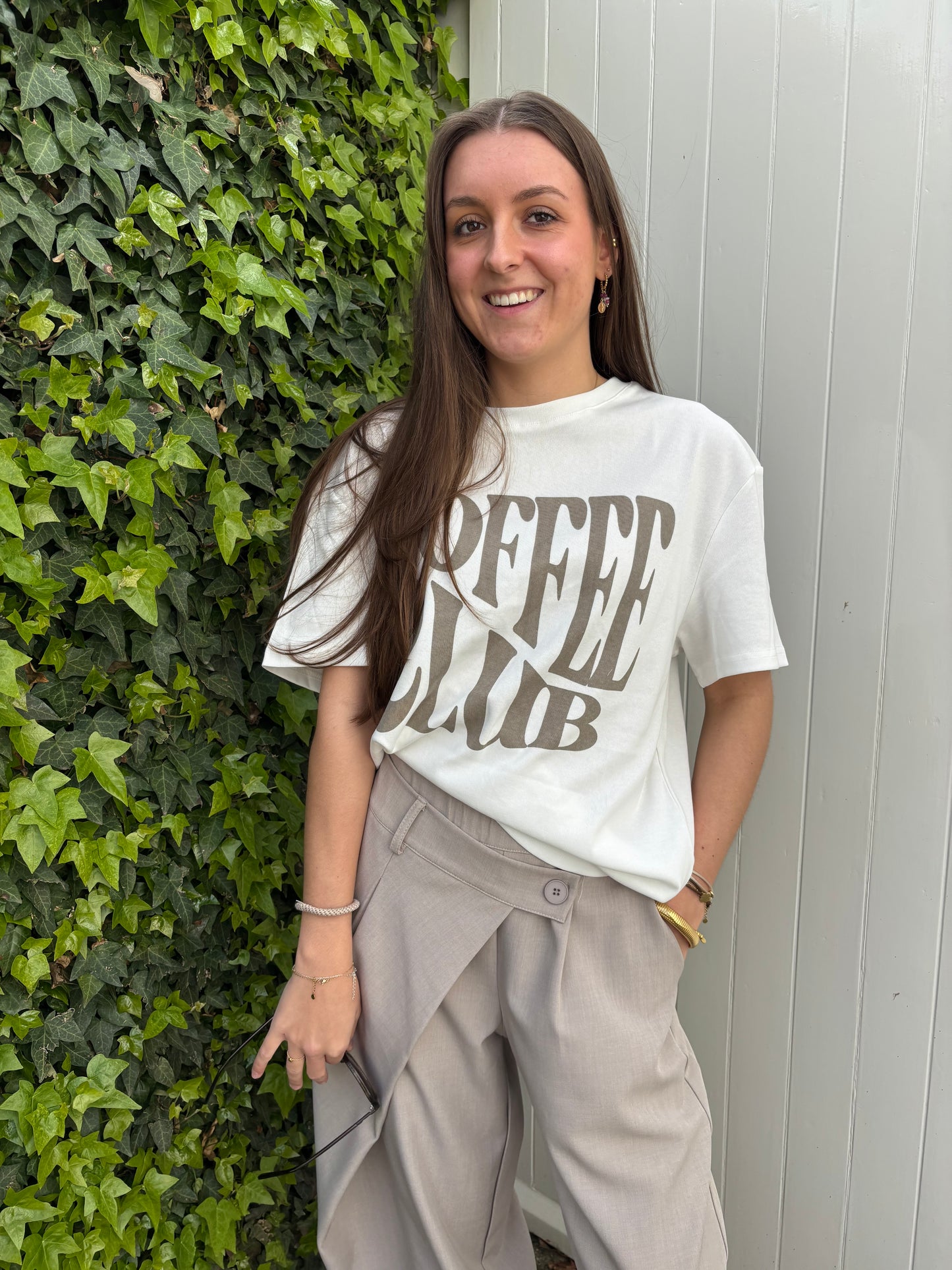 Ambika shirt coffee - taupe