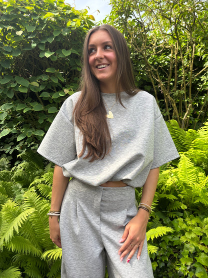 Comfy two piece set - grijs