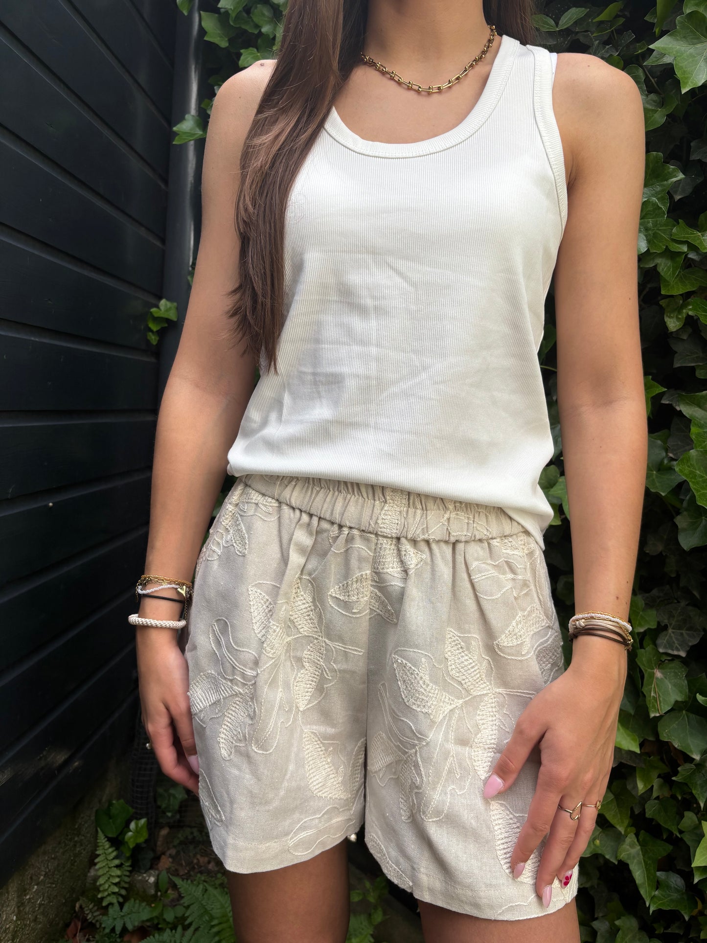 Bohemian short - beige