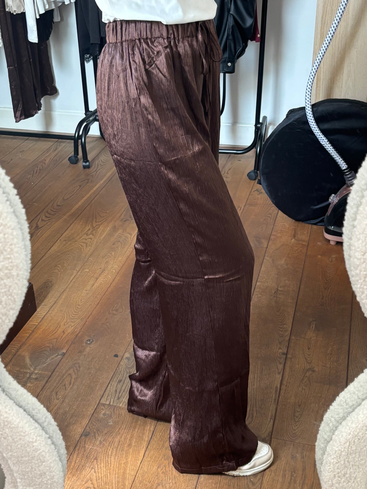 Flowy pants - donkerbruin