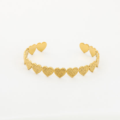 Bangle full of hearts