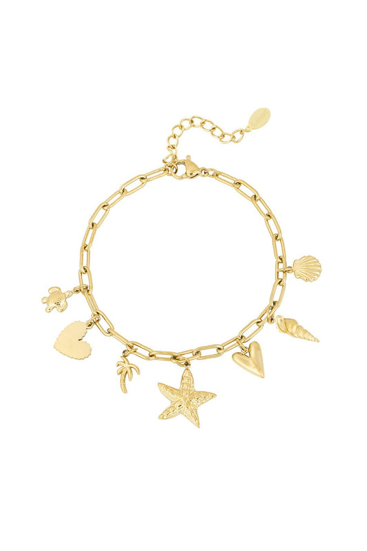 Bedelarmband beach girl