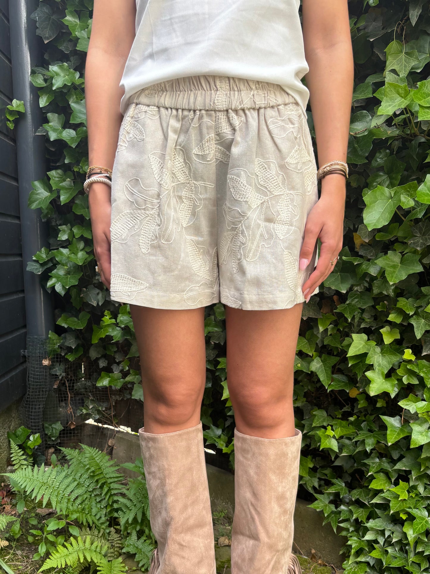 Bohemian short - beige