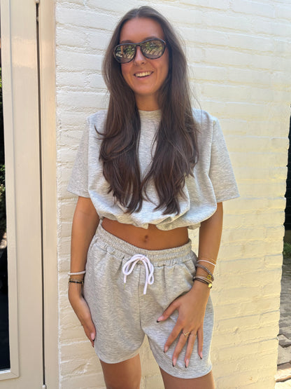 Two piece set - grijs