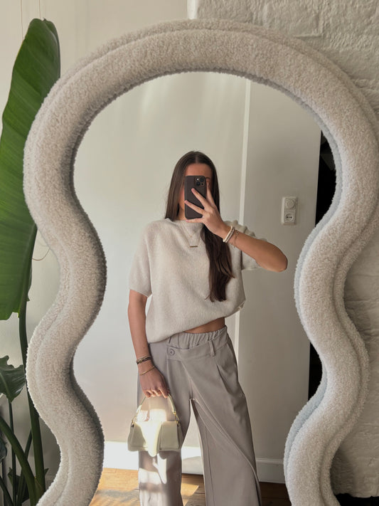 Soft wool knit – beige