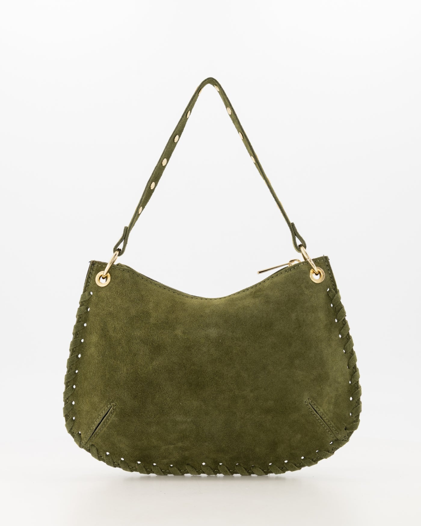 Casey suede tas - groen