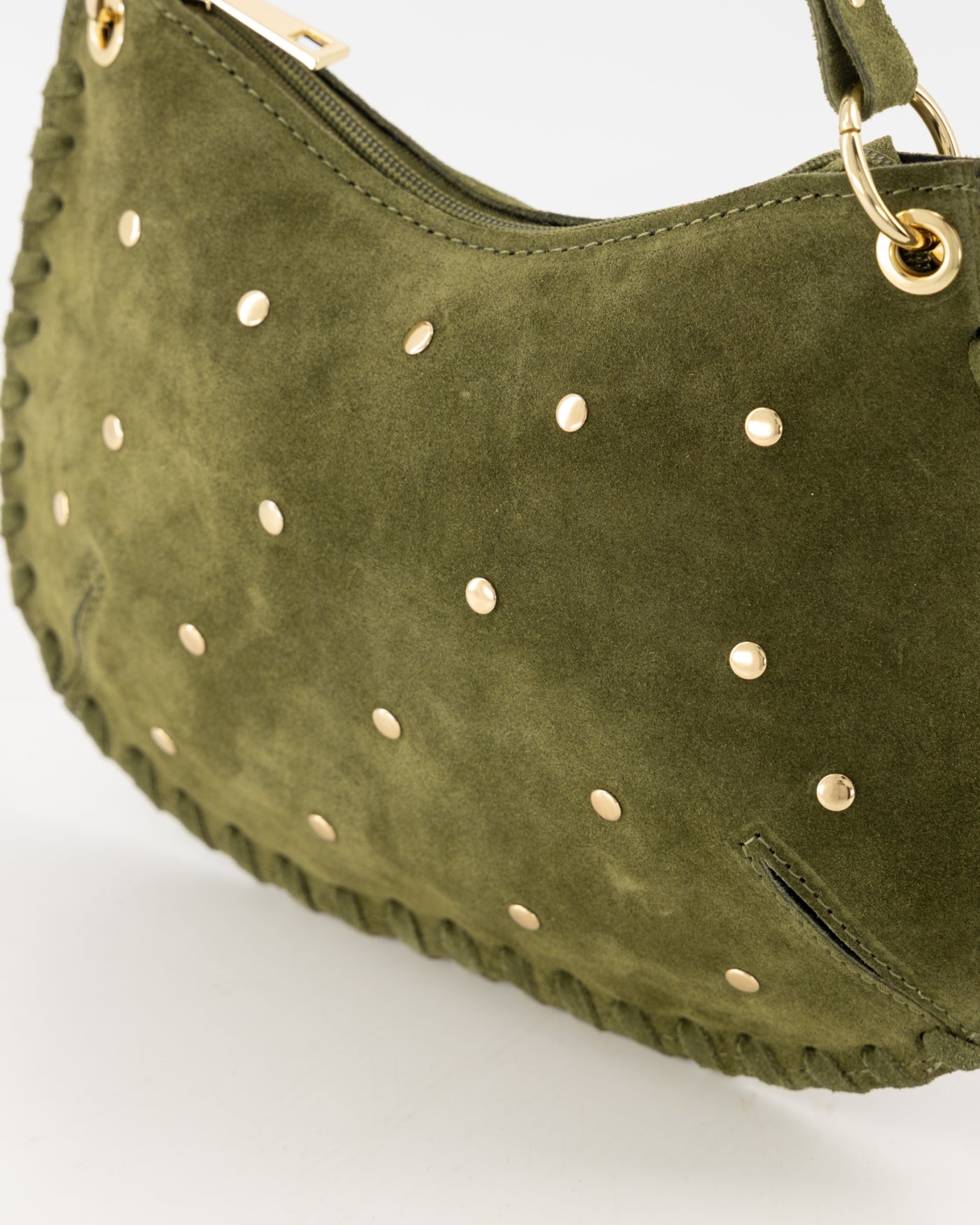 Casey suede tas - groen