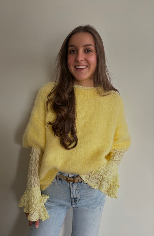 Ambika comfy knit - geel