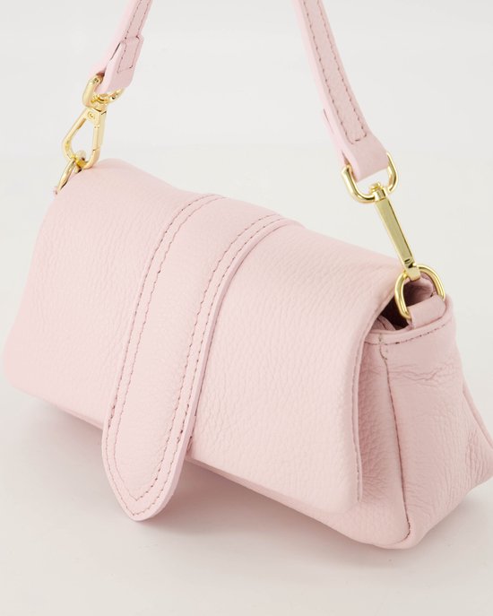 Handtas puffy jasmin - lichtroze